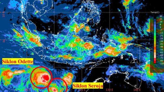 Beware of Seroja Tropical Cyclone!  These Areas Will Be Affected