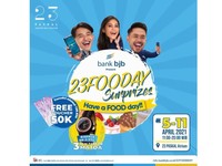 Catat! Ada Berbagai Promo bank bjb di 23 FOODAY Surprizes