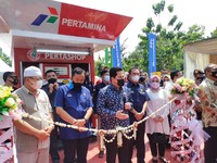 Wujudkan Kemandirian Ekonomi, Pertashop Hadir di Pesantren