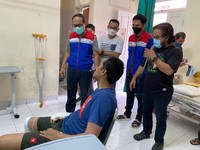 4 Pasien di RS Pertamina Balongan Kembali ke Rumah