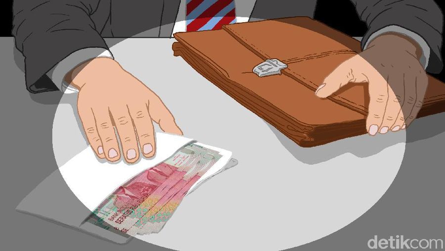 Ilustrasi korupsi