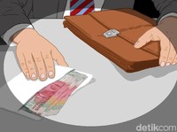 Ilustrasi korupsi
