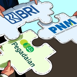 BRI Jadi Induk Pegadaian-PNM, Ini Skema Integrasi Ultra Mikro