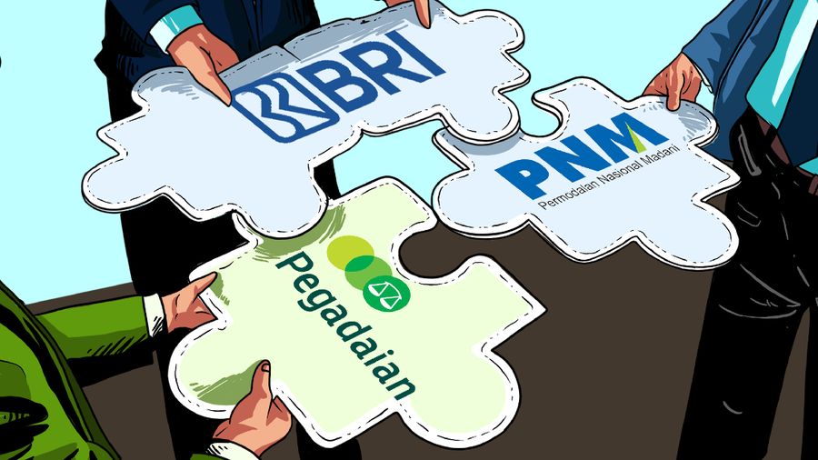 Infografis/ Ini keuntungan holding ultra mikro Bagi pnm & pegadaian/Aristya Rahadian