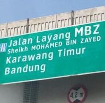 Timbal Balik UEA, Jokowi Bikin Jalan Layang MBZ