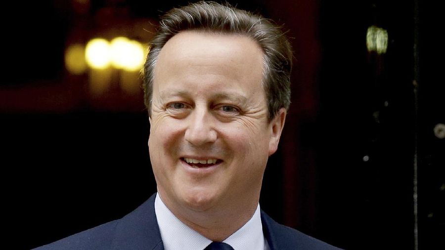 FILE - In this Monday, June 27, 2016 file photo, the then Britain's Prime Minister David Cameron leaves 10 Downing Street in London, to address Parliament on Britain's European Union referendum choice to leave. Former British Prime Minister David Cameron has broken his silence on allegations that he improperly lobbied government officials on behalf of a financial services firm, saying there are “important lessons to be learnt” from the scandal. The comments, released late Sunday April 11, 2021 in an 1,800-word written statement, are Cameron’s first since Greensill Capital collapsed more than a month ago, threatening thousands of jobs at a British steelmaker it had financed. (AP Photo/Matt Dunham, File)
