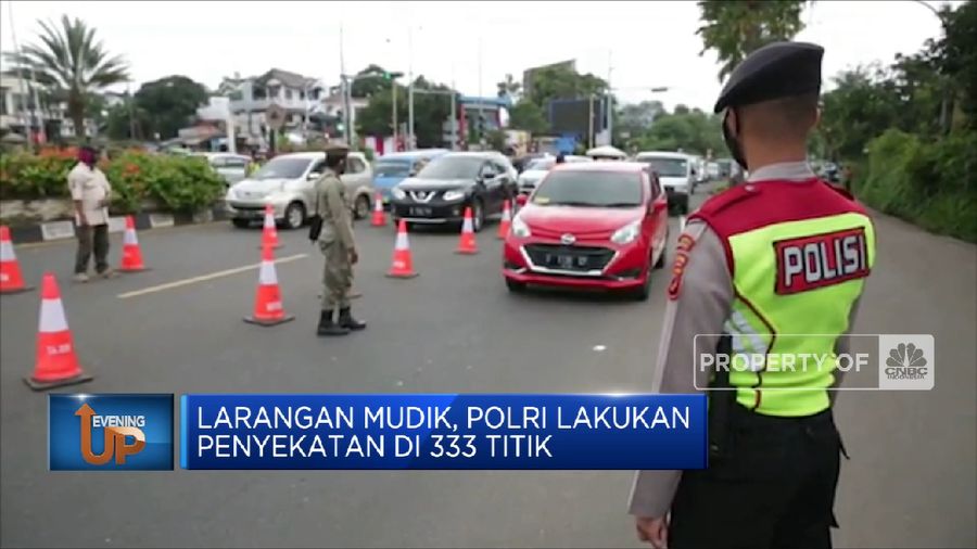 Larangan Mudik, Polri Lakukan Penyekatan Di 333 Titik