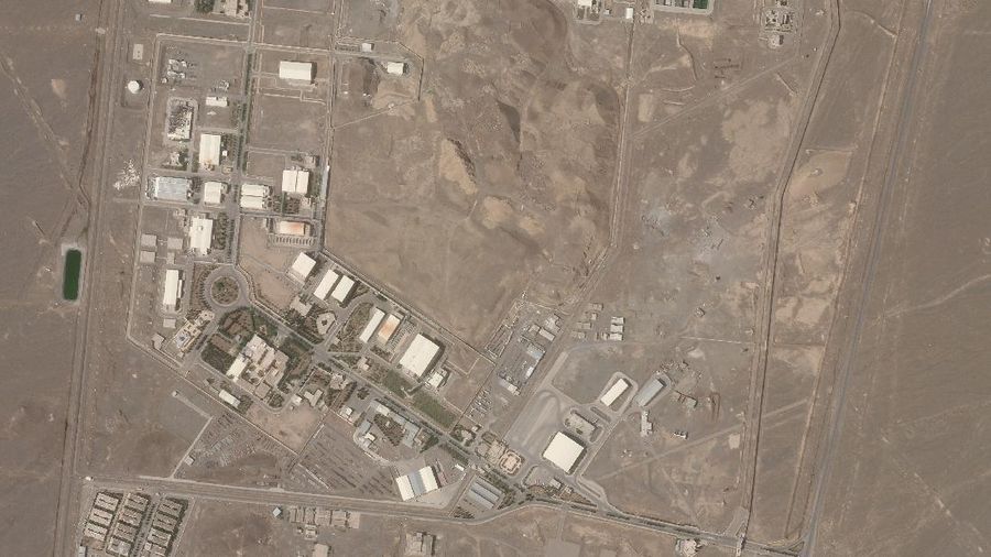 Nuklir Natanz Iran. (AP/Planet Labs Inc)