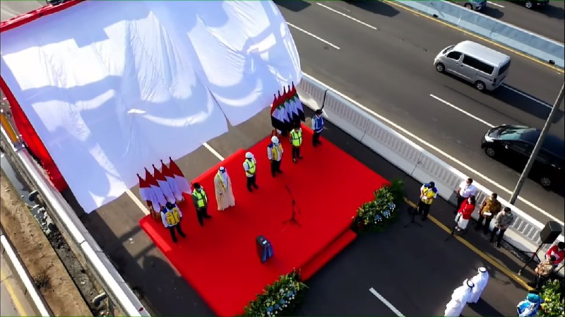 Peresmian Penamaan Jalan Tol Layang Jakarta - Cikampek 