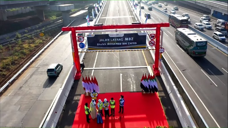 Peresmian Penamaan Jalan Tol Layang Jakarta - Cikampek 