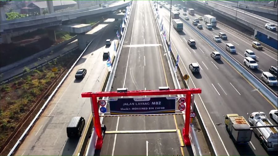 Peresmian Penamaan Jalan Tol Layang Jakarta - Cikampek 