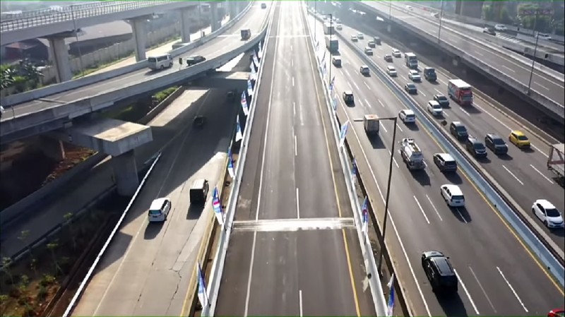 Peresmian Penamaan Jalan Tol Layang Jakarta - Cikampek 