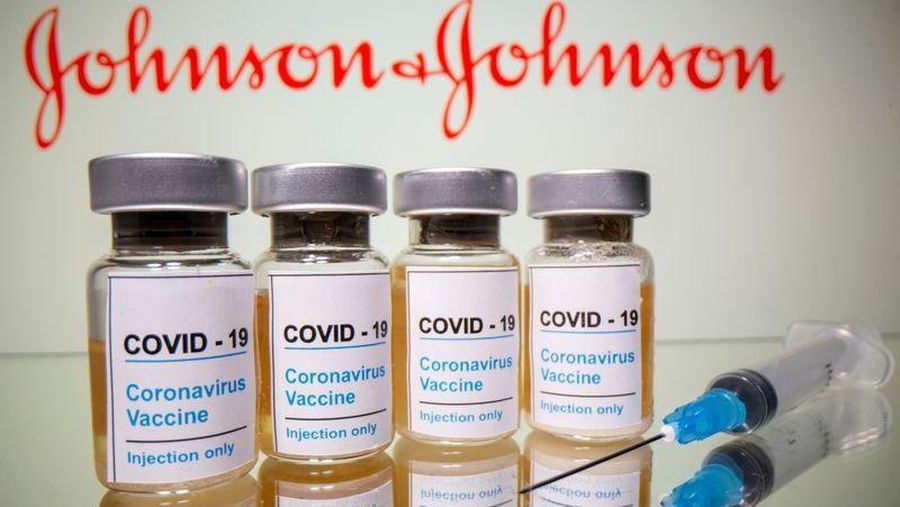 vaksin Covid-19 Johnson & Johnson. AP/