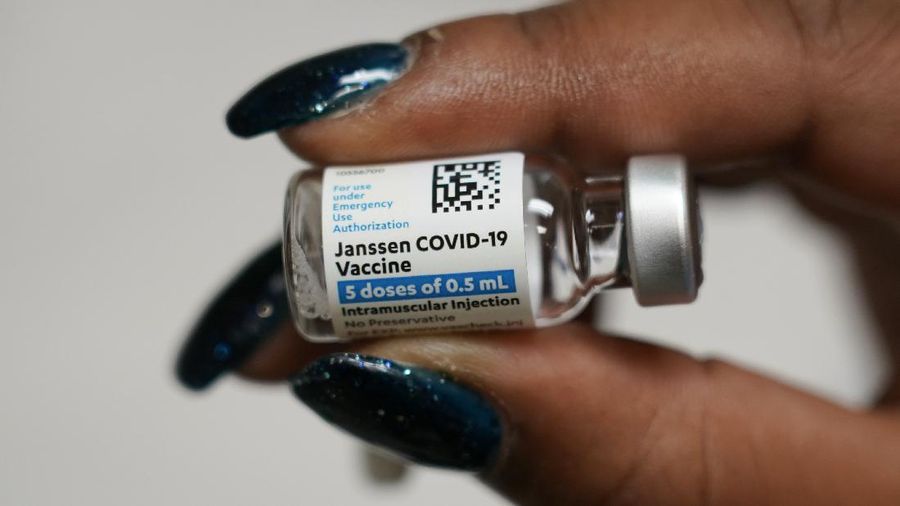 Vaksin Covid-19 Johnson & Johnson. AP/Mary Altaffer