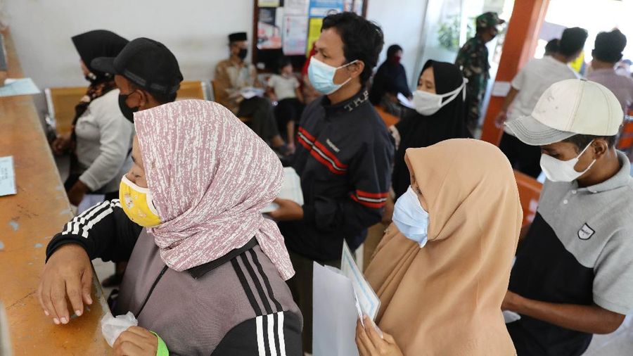 BST Kemensos RI (CNBC Indonesia/Muhammad Sabki)