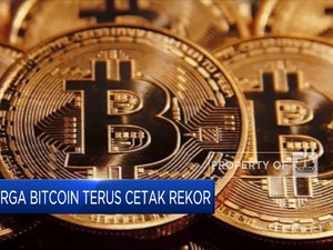 Mantabs! Harga Bitcoin Terus Cetak Rekor