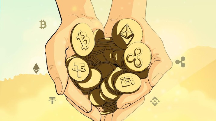INFOGRAFIS, 5 Mata Uang Crypto yang Gerogoti Emas Hingga Saham INFOGRAFIS, 5 Mata Uang Crypto yang Gerogoti Emas Hingga Saham