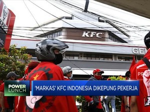 Pekerja KFC Indonesia Gelar Aksi Demonstrasi