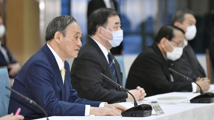 Perdana Menteri Jepang Yoshihide Suga. AP/Yoshitaka Sugawara Perdana Menteri Jepang Yoshihide Suga. AP/Yoshitaka Sugawara