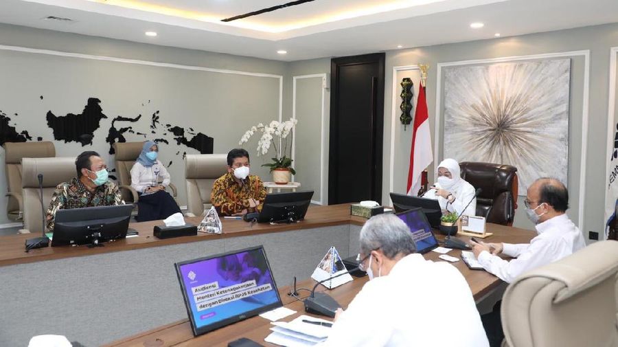 BPJS Kesehatan dengan Kemenaker Sinergi Data untuk Perluasan dan Kepatuhan Peserta JKN. Dok: BPJS Kesehatan
