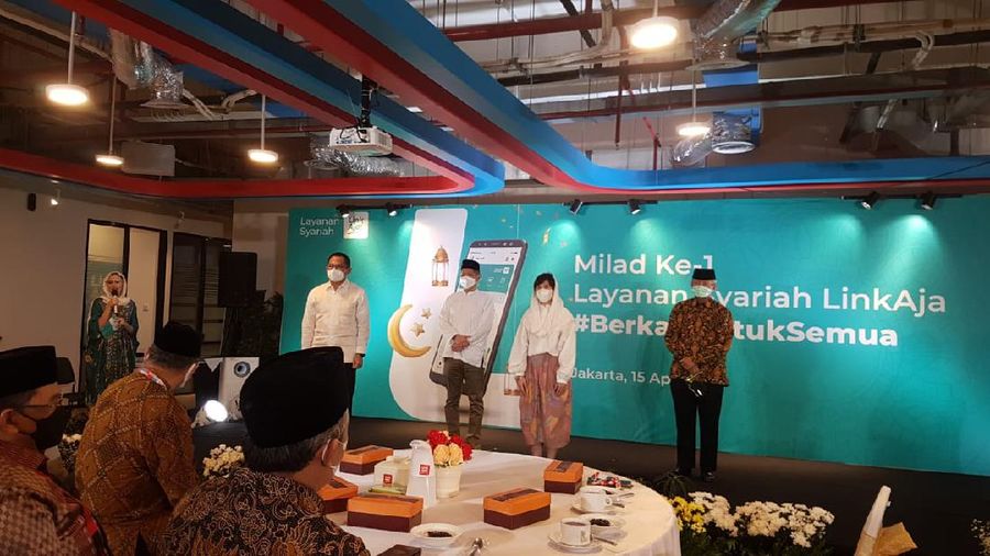 HUT ke-1 :Layanan Syariah LinkAja