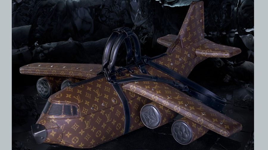 Lv tas miniatur pesawat. Dok: Louis Vuitton