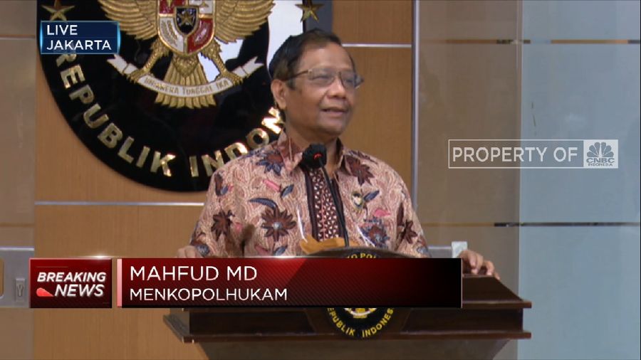 Mahfud MD: Total Aset Hak Tagih BLBI Capai RP 110 Triliun (CNBC Indonesia TV)