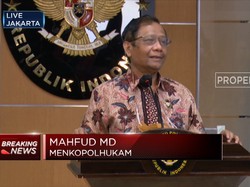 Mahfud MD: Total Aset Hak Tagih BLBI Capai RP 110 Triliun