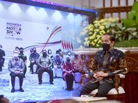 Simak! Jokowi Bicara Mobil Listrik, MotoGP, Sampai Formula E