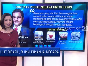 Sulit Disapih, BUMN 'Dimanja' Negara