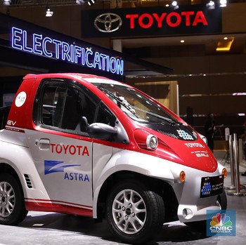 Yuk Intip! Mobil Listrik Mungil Toyota Coms dan C+Pod