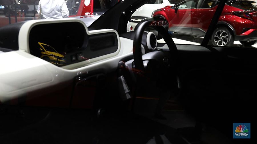 Toyota C+Pod. CNBC Indonesia/Andrean Kristianto