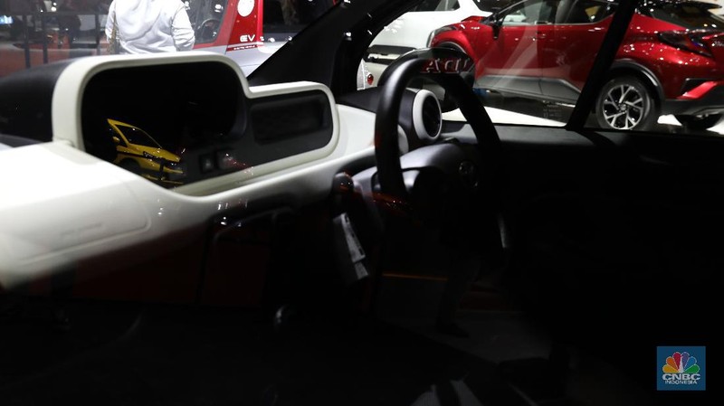 Toyota C+Pod. CNBC Indonesia/Andrean Kristianto