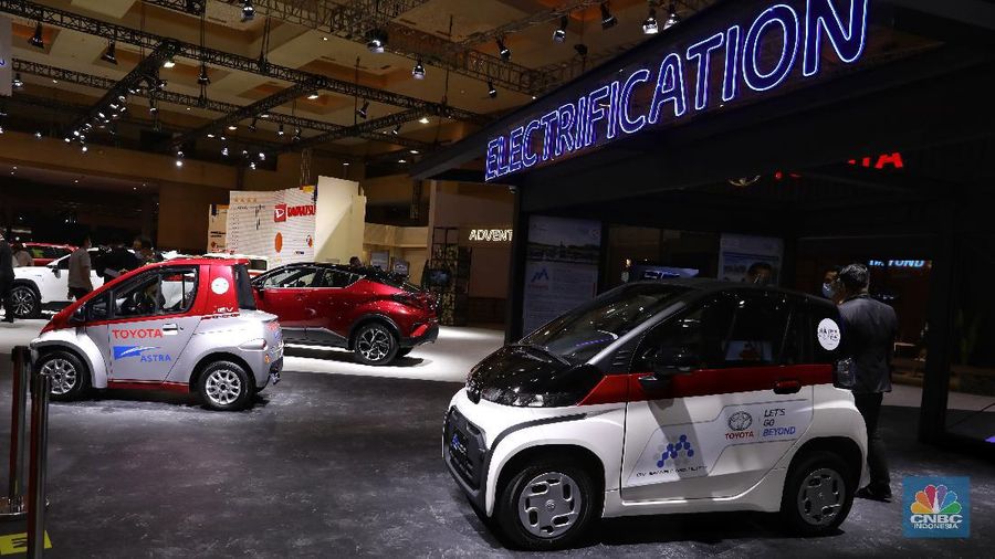 Toyota C+Pod. CNBC Indonesia/Andrean Kristianto