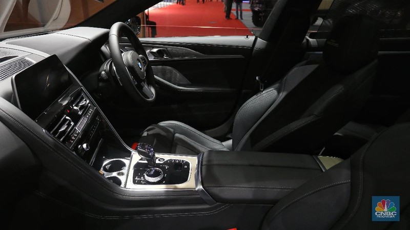 BMW 840i Gran Coupe Golden Thunder. CNBC Indonesia/Andrean Kristianto