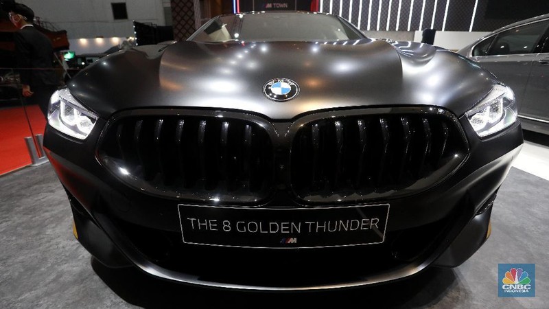 BMW 840i Gran Coupe Golden Thunder. CNBC Indonesia/Andrean Kristianto