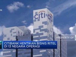 Citigroup Inc Hentikan Bisnis Ritel di 13 Negara Operasi