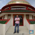 Desain Oriental Masjid Babah Alun. CNBC Indonesia/Muhammad Sabki