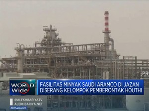 Fasilitas Minyak Aramco Diserang Kelompok Pemberontak Houthi