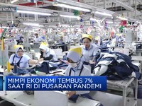 Mimpi Ekonomi Tembus 7% Saat RI di Pusaran Pandemi
