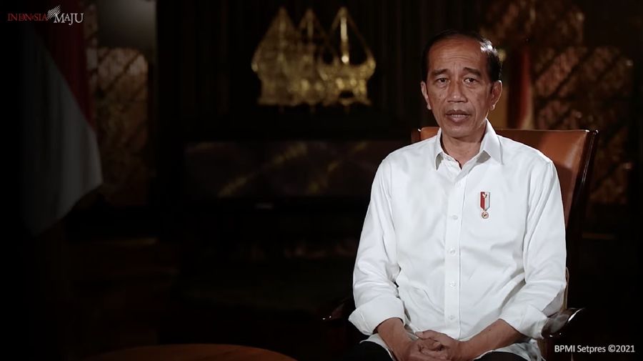 Penjelasan Presiden Joko Widodo terkait larangan mudik, 16 April 2021