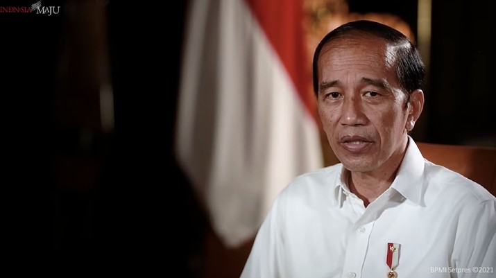 Penjelasan Presiden Joko Widodo terkait larangan mudik, 16 April 2021