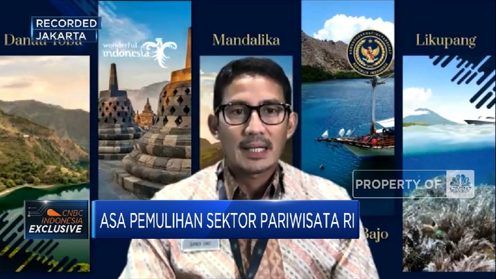 Pulihkan Wisata, Sandiaga Uno Genjot Minat Wisatawan Domestik (CNBC Indonesia TV) Pulihkan Wisata, Sandiaga Uno Genjot Minat Wisatawan Domestik (CNBC Indonesia TV)