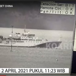 Pak Prabowo, Ada 2 Kapal China Terdeteksi di Selat Sunda Nih!