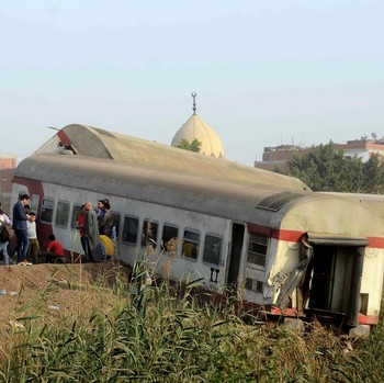 Kecelakaan Kereta Api di Mesir, 11 Tewas 100 Orang Terluka