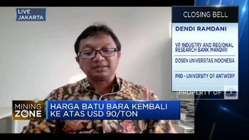 Impor China naik, Harga Batu Bara Tembus ke Atas USD 90/Ton