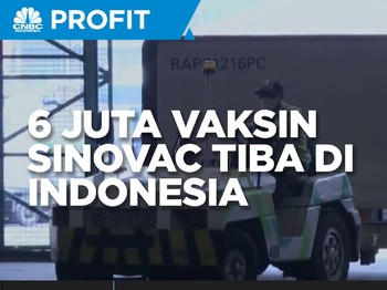 Lagi, Indonesia Kedatangan 6 Juta Bahan Baku Vaksin Sinovac
