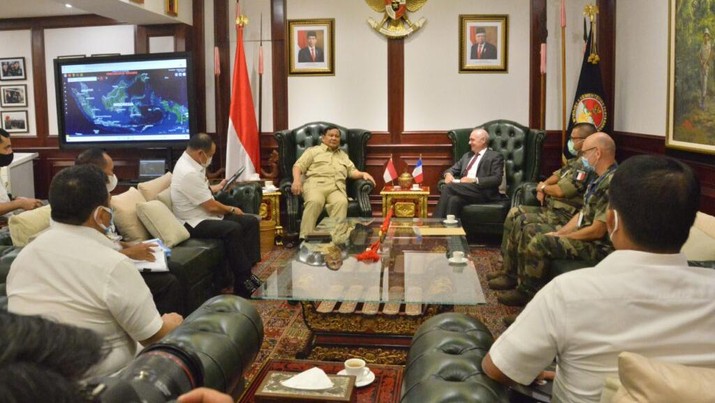 Menhan RI Terima Kunjungan Kehormatan Dubes Prancis (Dok.Kementerian Pertahanan RI) Menhan RI Terima Kunjungan Kehormatan Dubes Prancis (Dok.Kementerian Pertahanan RI)