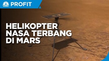 Cetak Sejarah, NASA Berhasil Terbangkan Helikopter di Mars