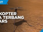 Cetak Sejarah, NASA Berhasil Terbangkan Helikopter di Mars